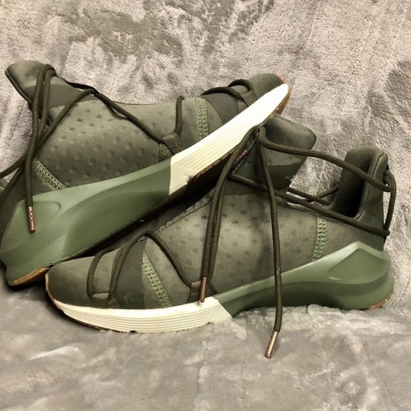 Puma Shoes - 🌹🌹Puma Fierce Rope Olive Running Sneakers Size 7.5🌹🌹